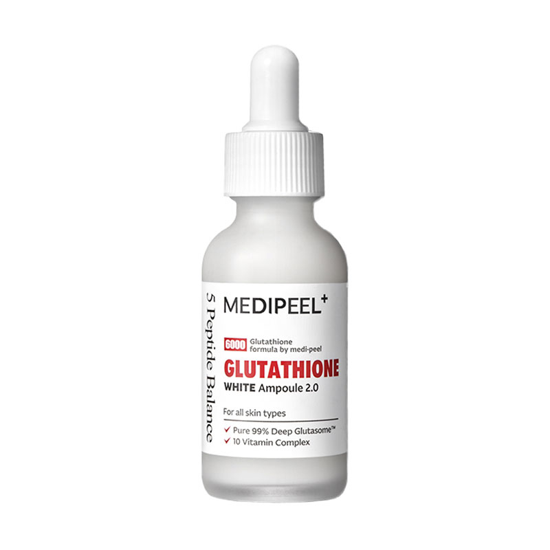 Освітлювальна ампульна сироватка для обличчя Medi-Peel Bio-Intense Glutathione White Ampoule 2.0 з глутатіоном, 30 мл