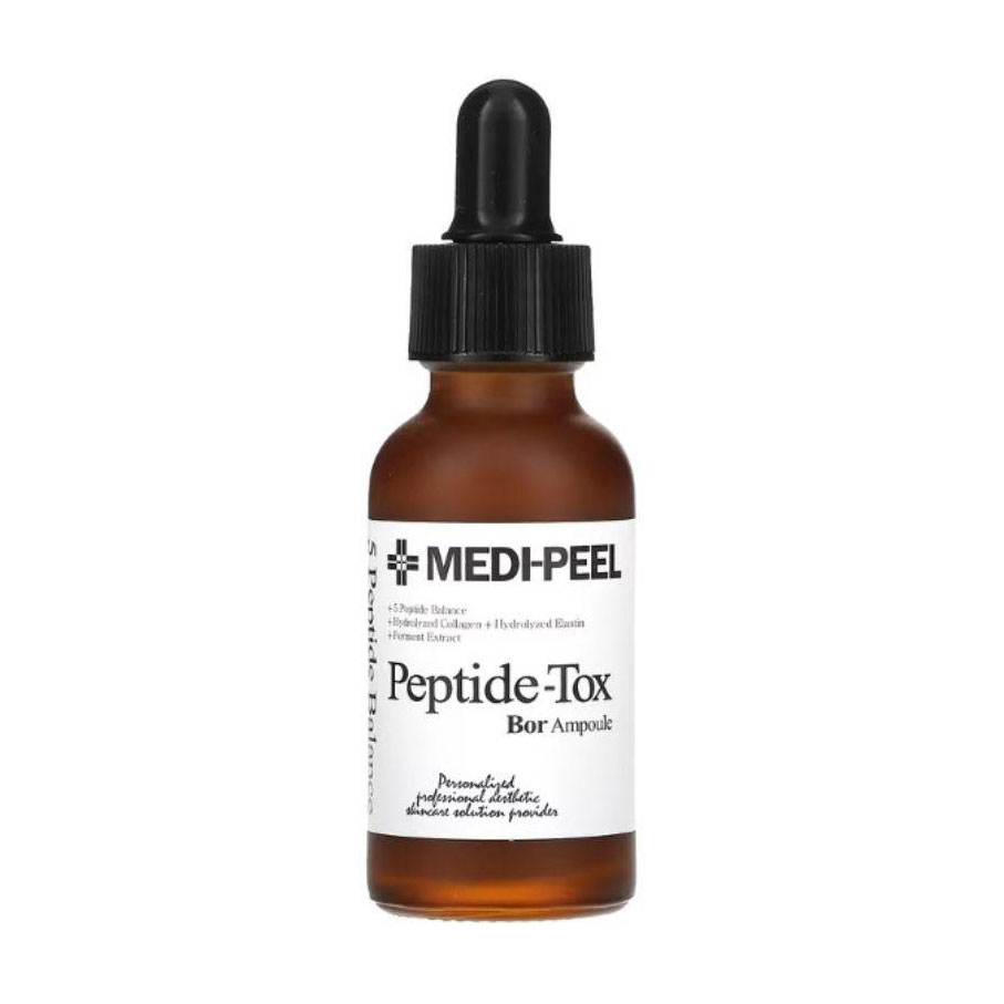 Сироватка проти зморщок Medi-Peel Peptide-Tox Bor Ampoule з пептидами, 30 мл